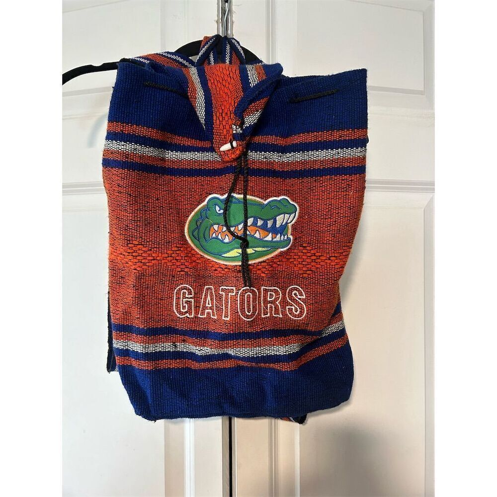 Florida Gators Woven Knit Backpack Embroidered Shoulder Bag